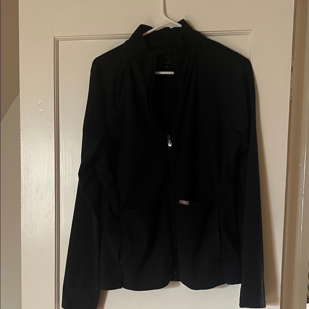 Figs Black On-Shift ContourKnit Jacket - Picture 5 of 6